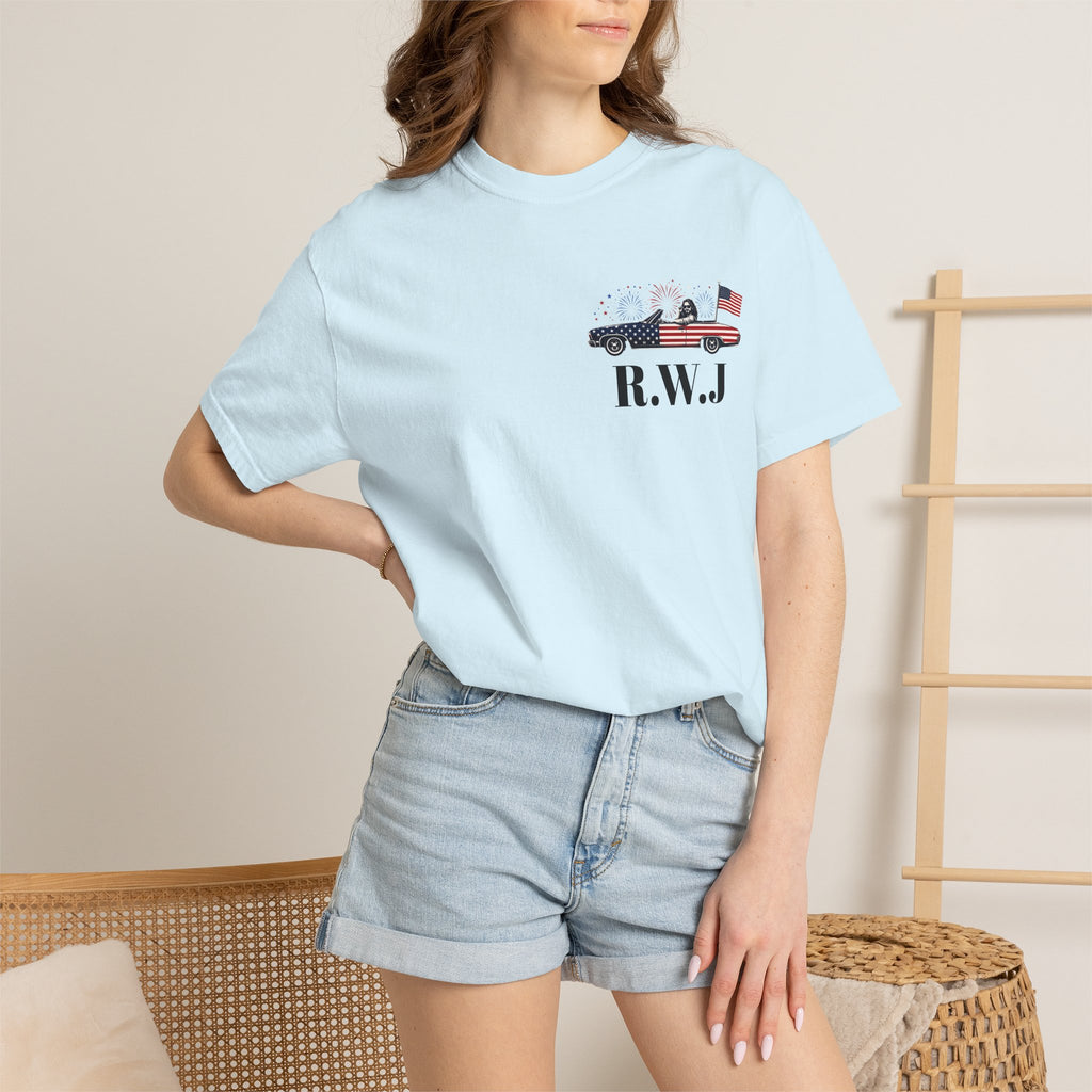 Ride With Jesus T-Shirt — “One Design. One Glory. One Ride at a Time.” Christian Graphic Tee